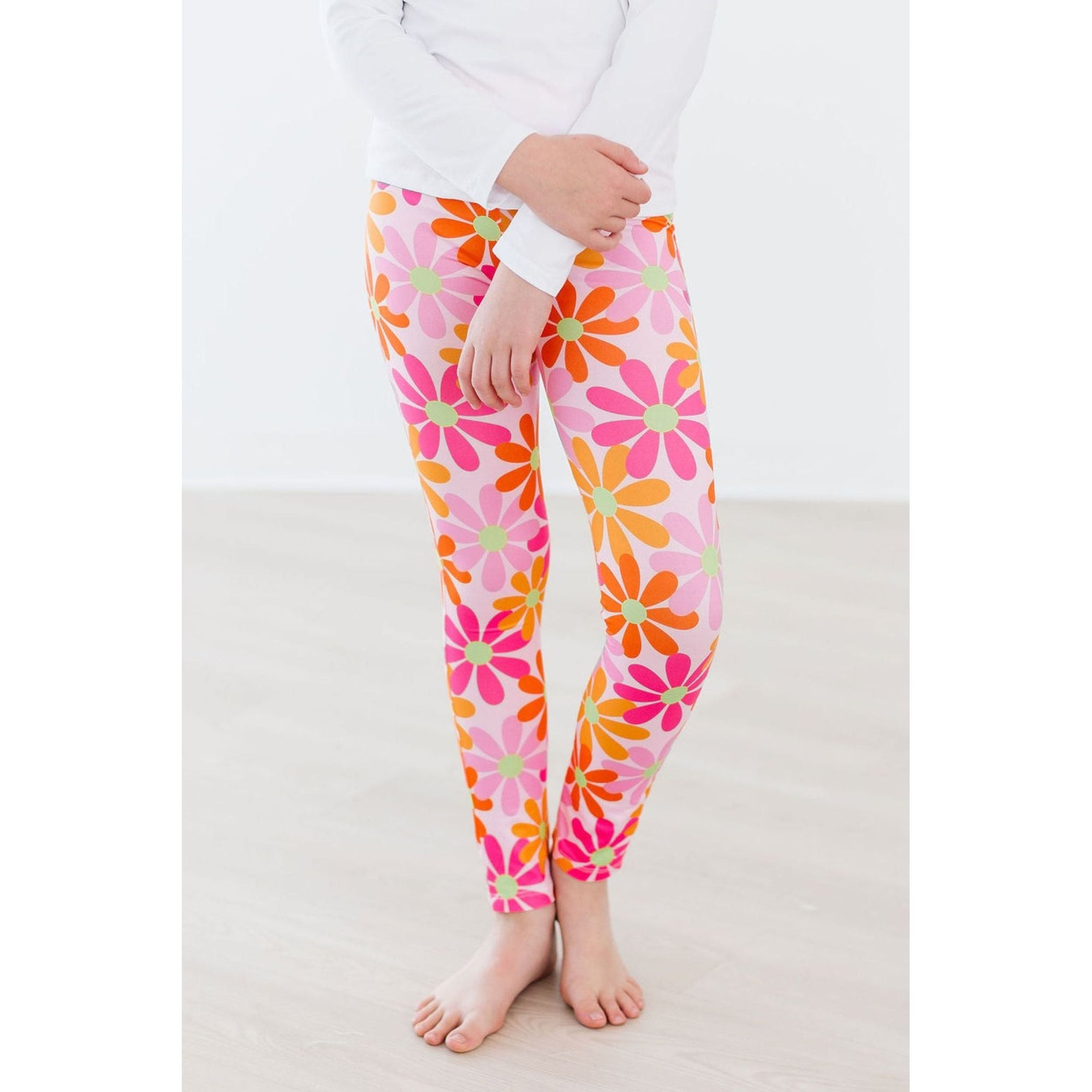 Retro Daisies Leggings