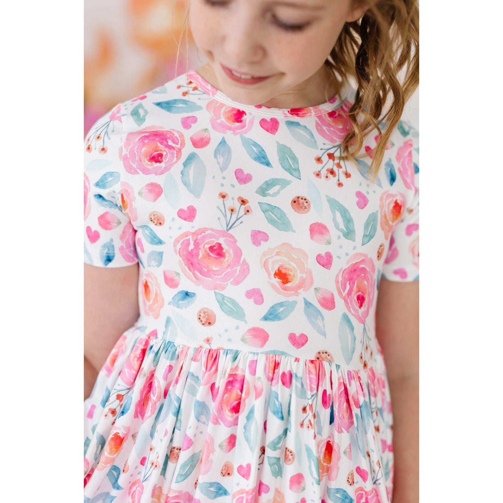 Rosettes S/S Pocket Twirl Dress