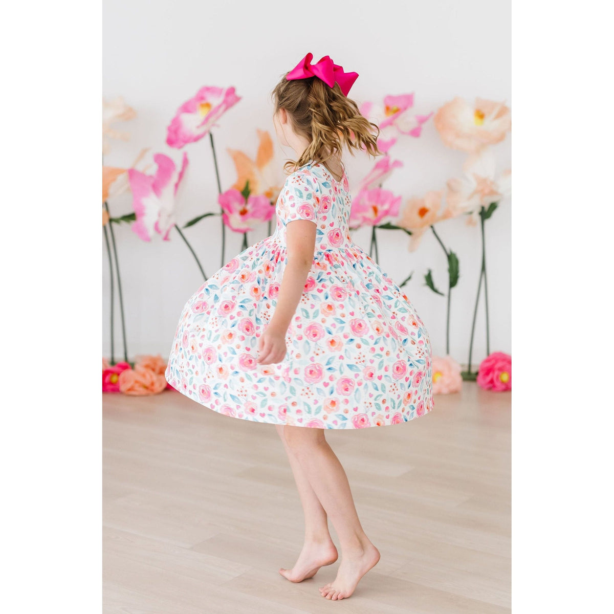 Rosettes S/S Pocket Twirl Dress