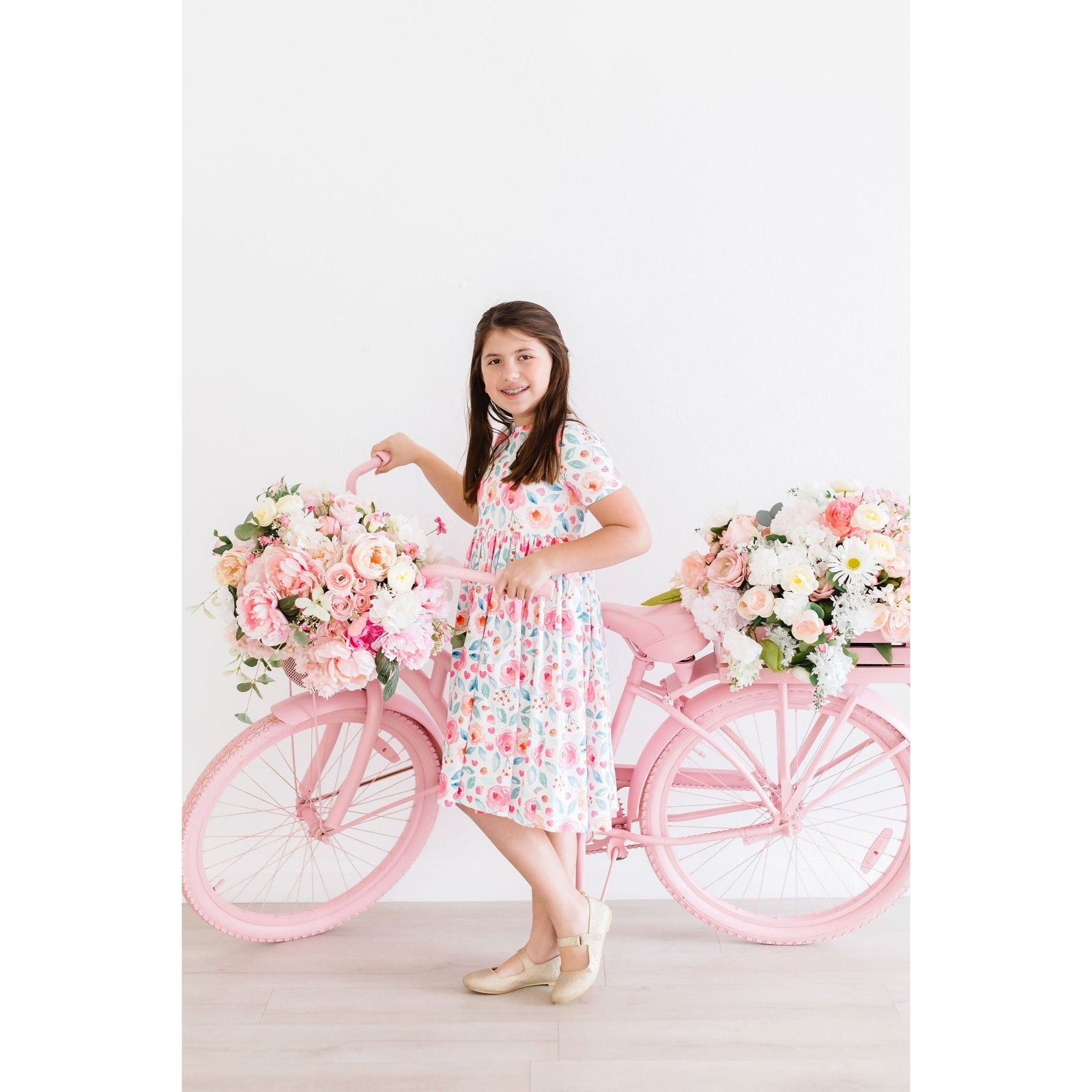 Rosettes S/S Pocket Twirl Dress