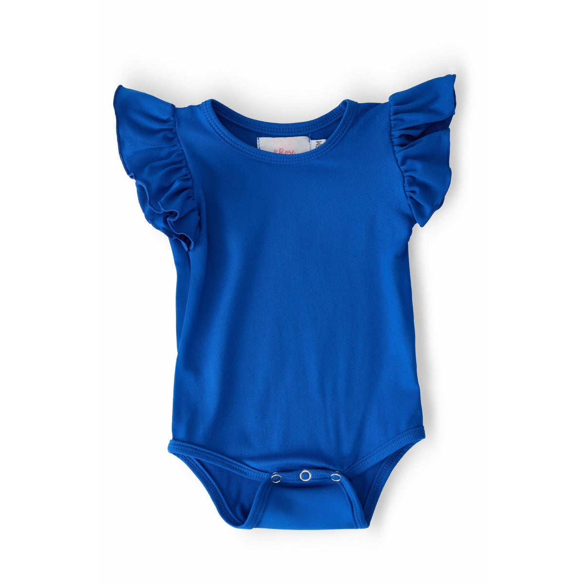 Royal Blue S/S Flutter Bodysuit