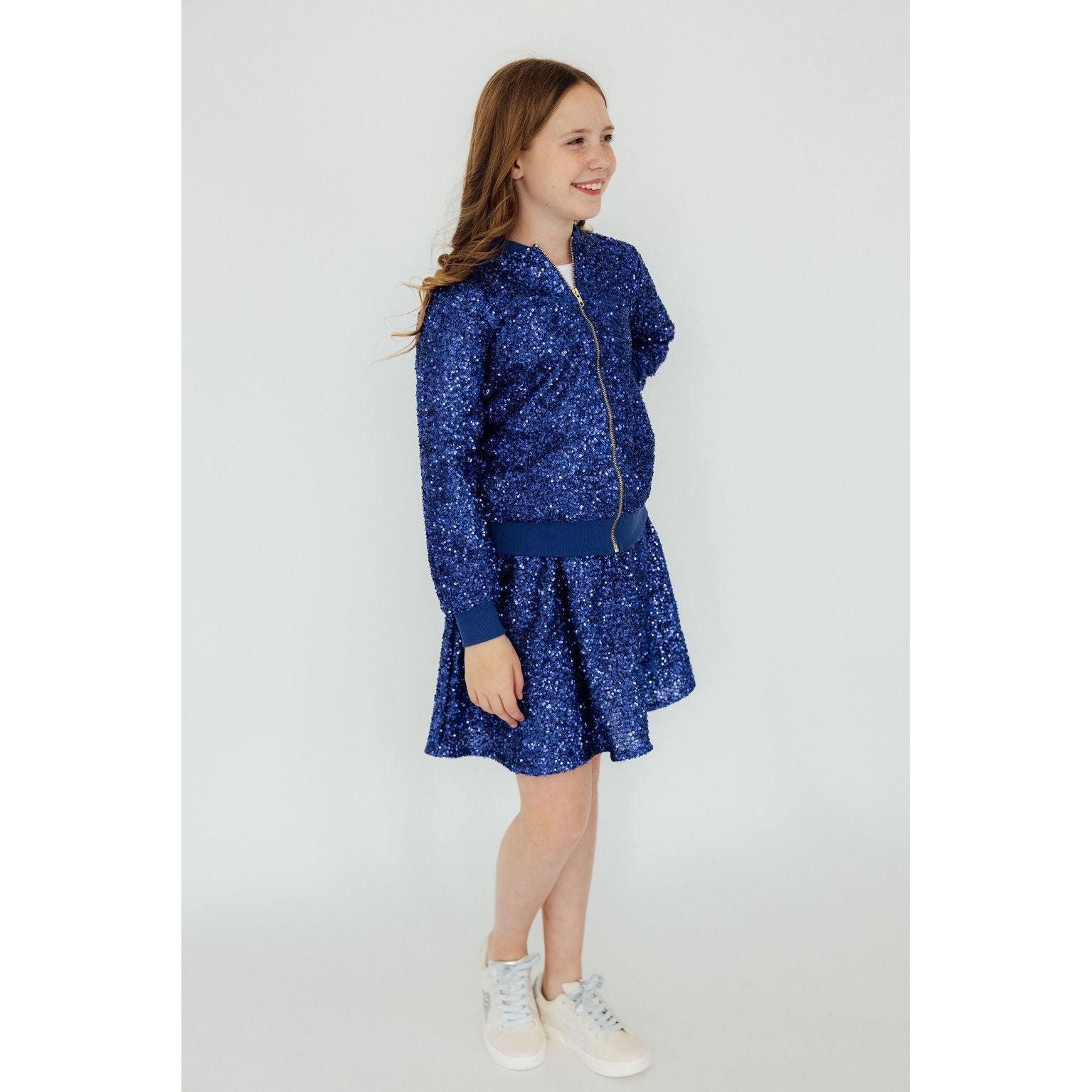 Royal Blue Sequin Jacket