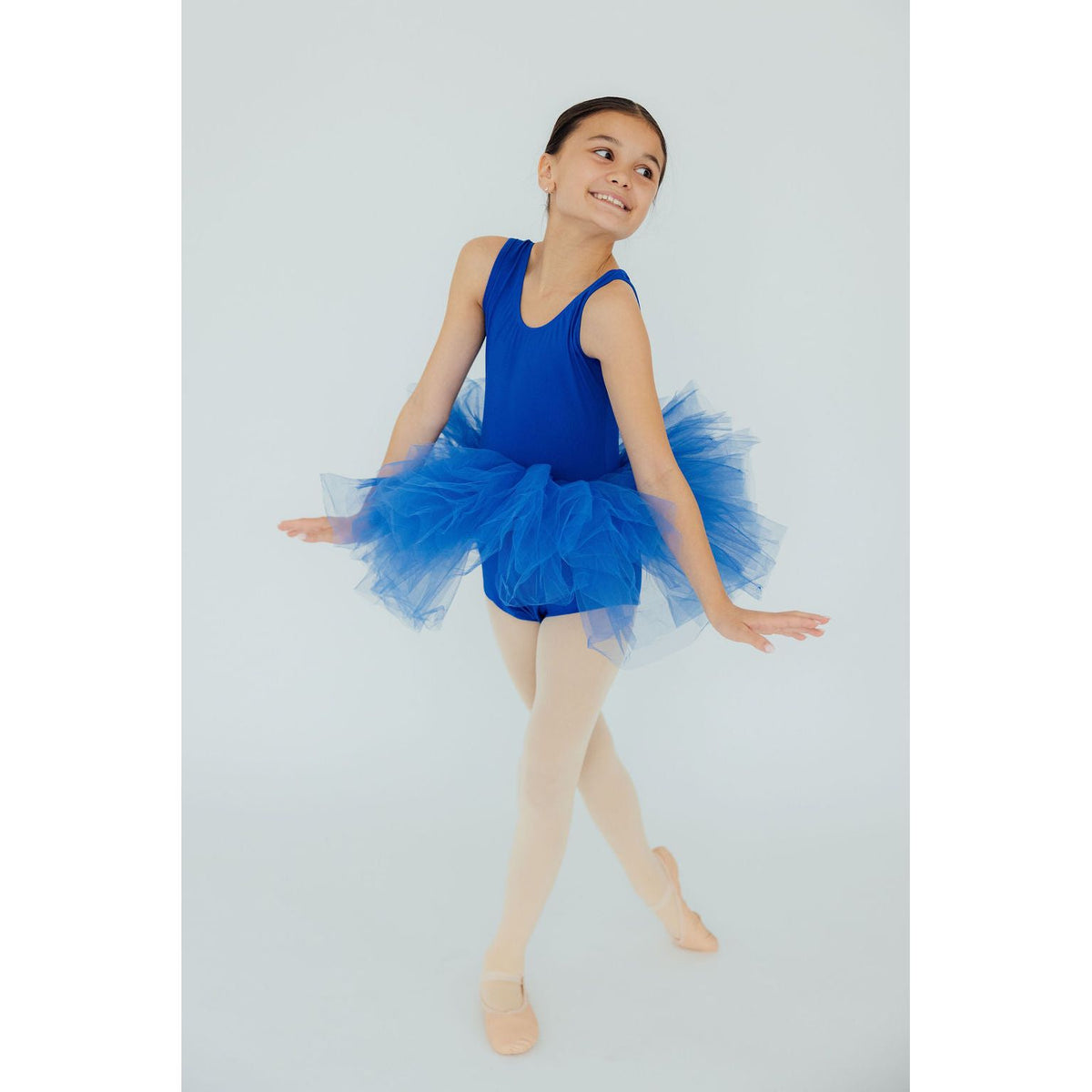 Royal Blue Tank Tutu Leotard