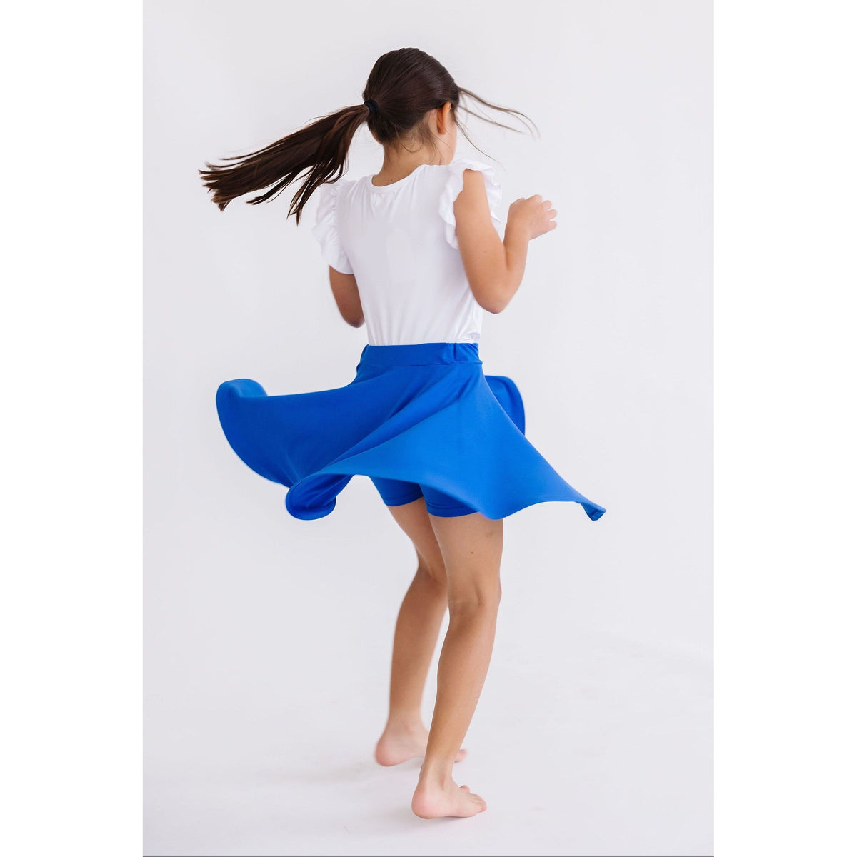 Royal Blue Twirl Skort