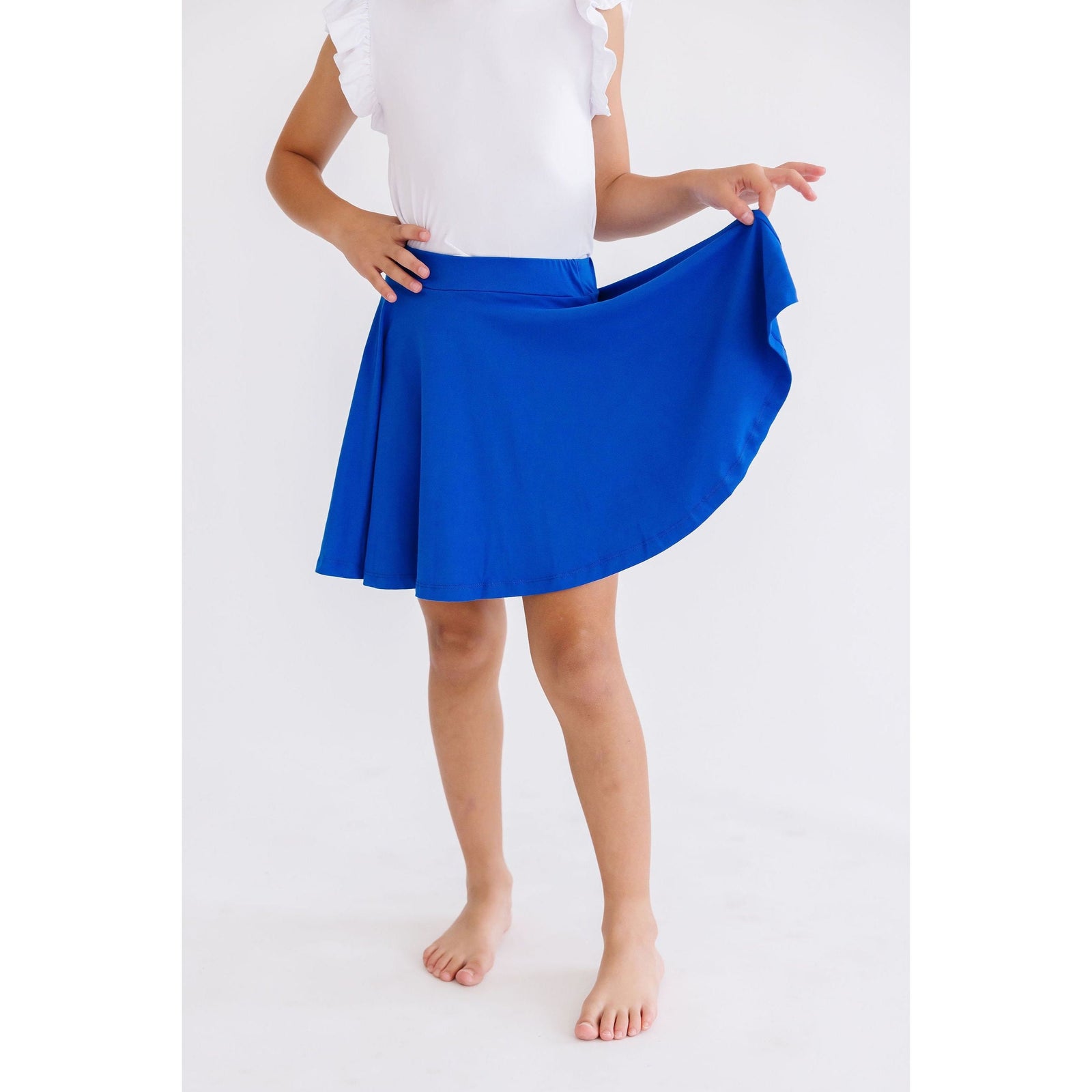 Royal Blue Twirl Skort