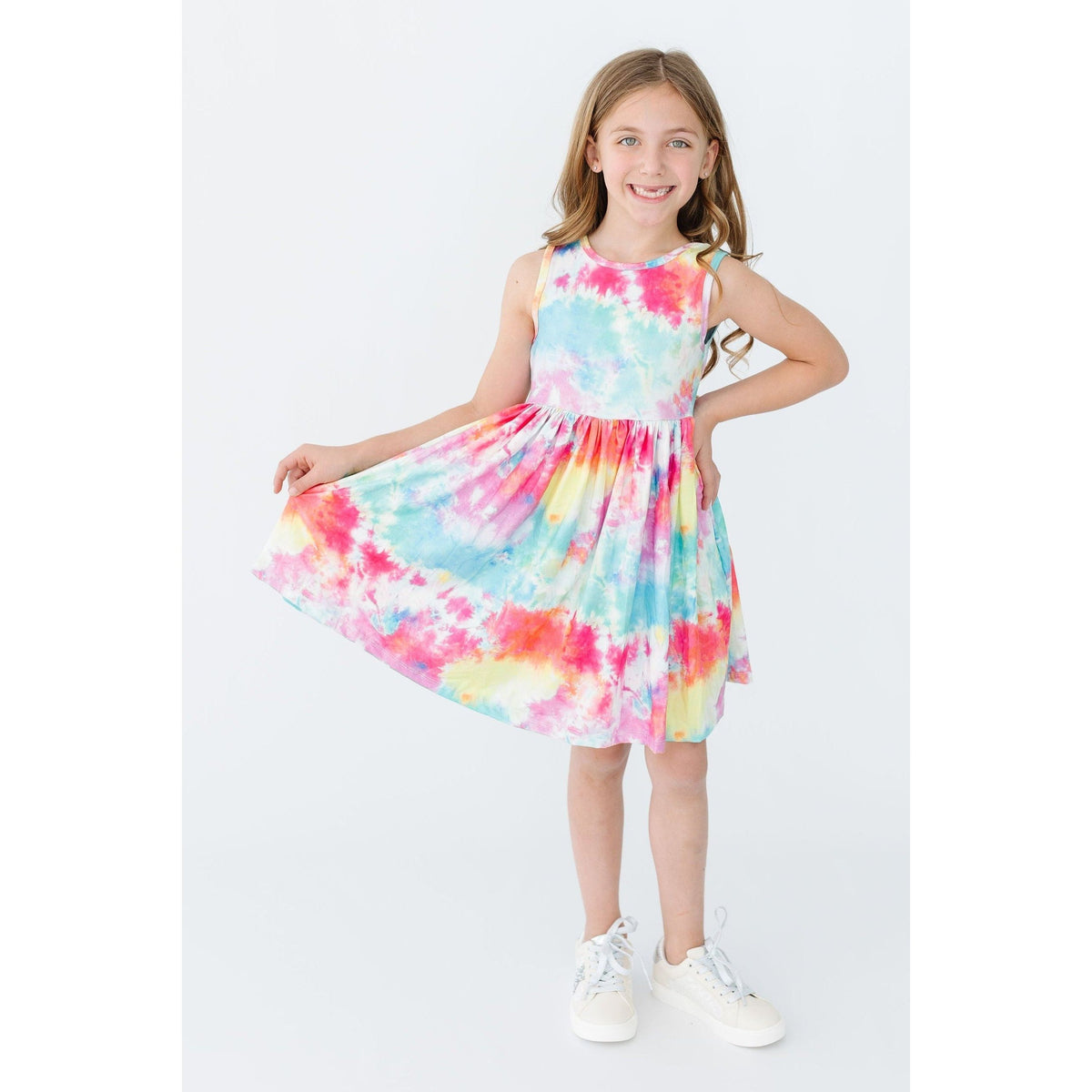 Far Out Tank Twirl Dress