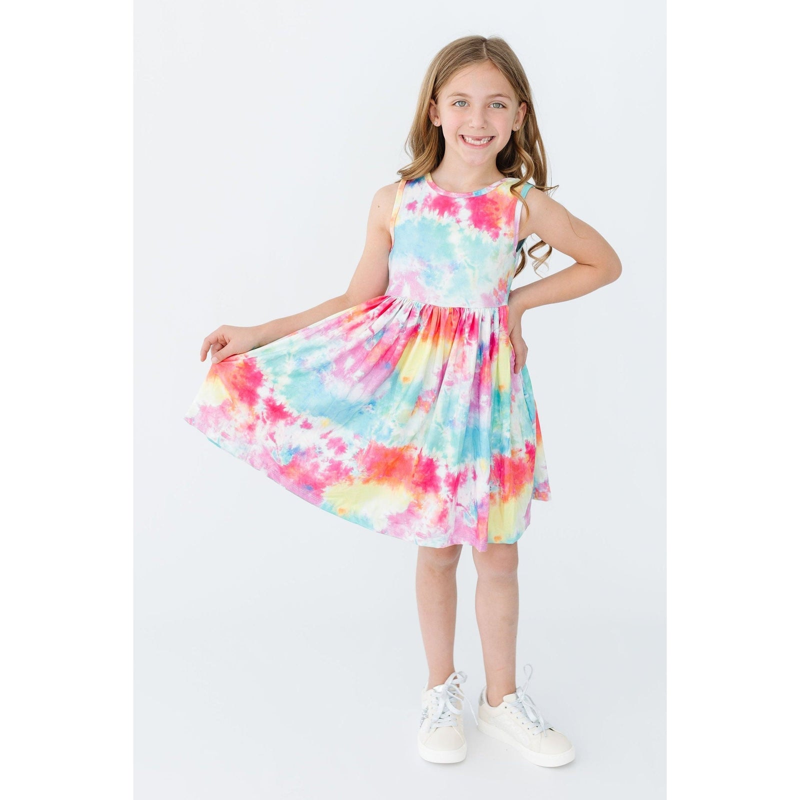 Far Out Tank Twirl Dress