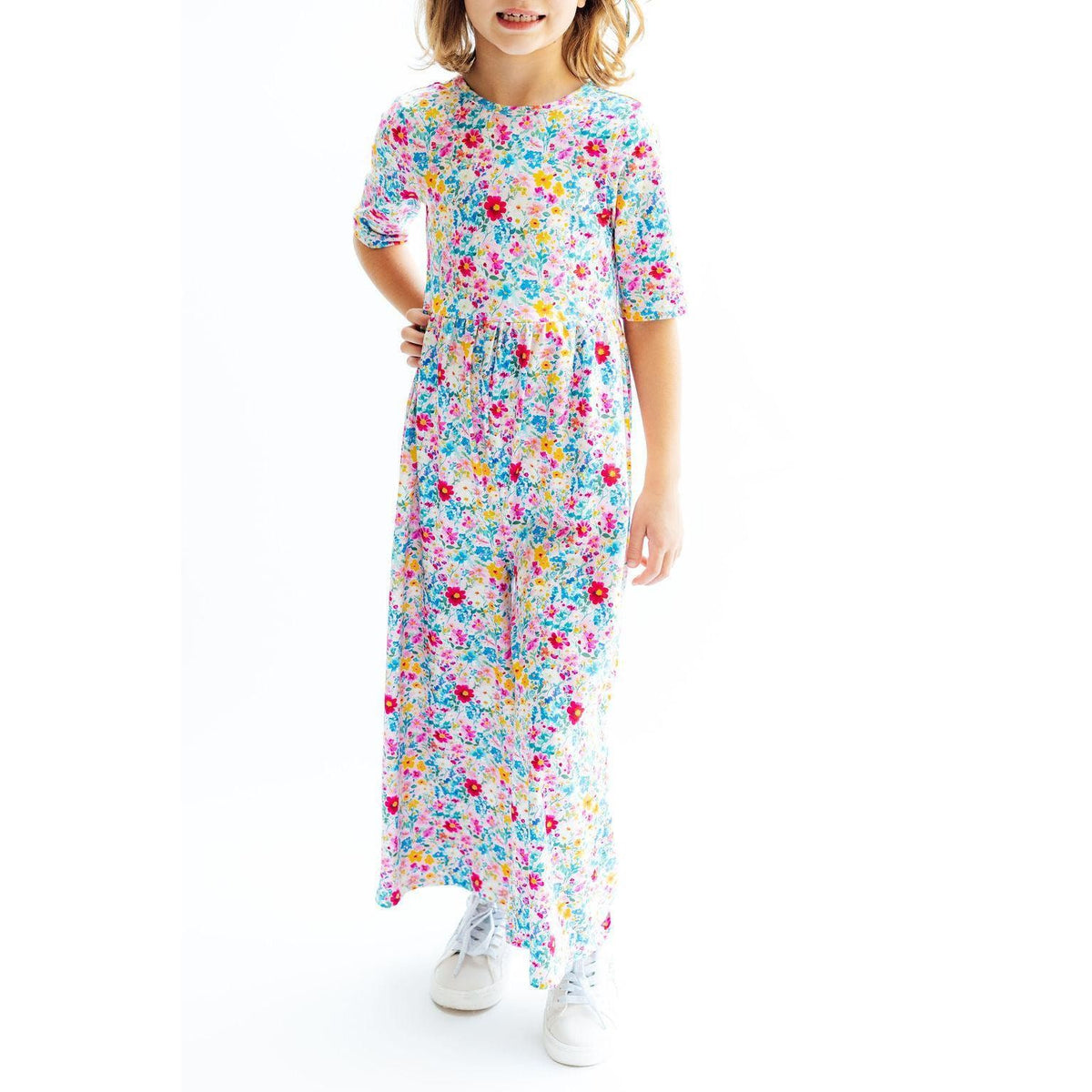 Fluttering Flowers Wide Leg Jumpsuit