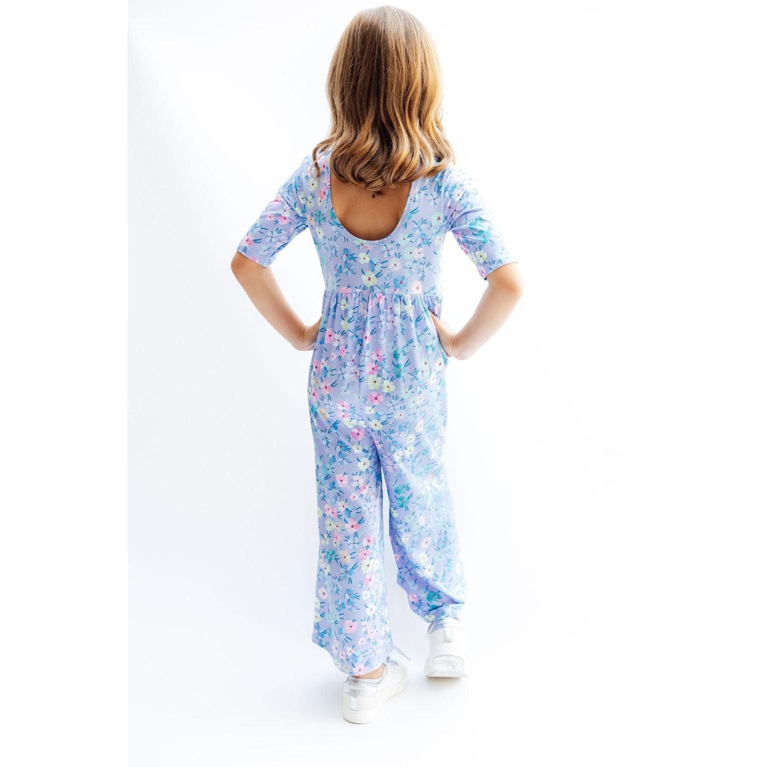 Petal Party Wide Leg Jumpsuit