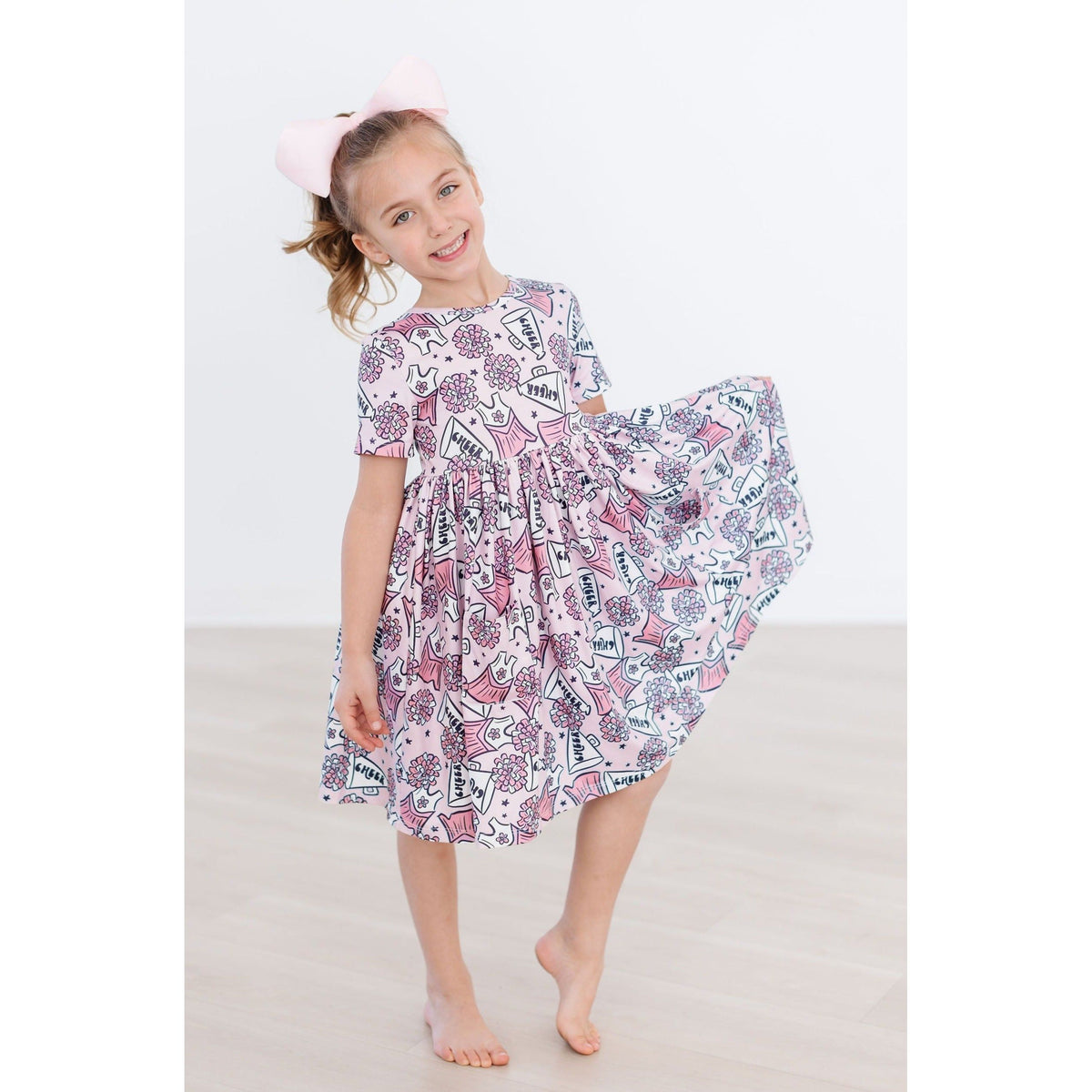 SALE Cheer S/S Pocket Twirl Dress