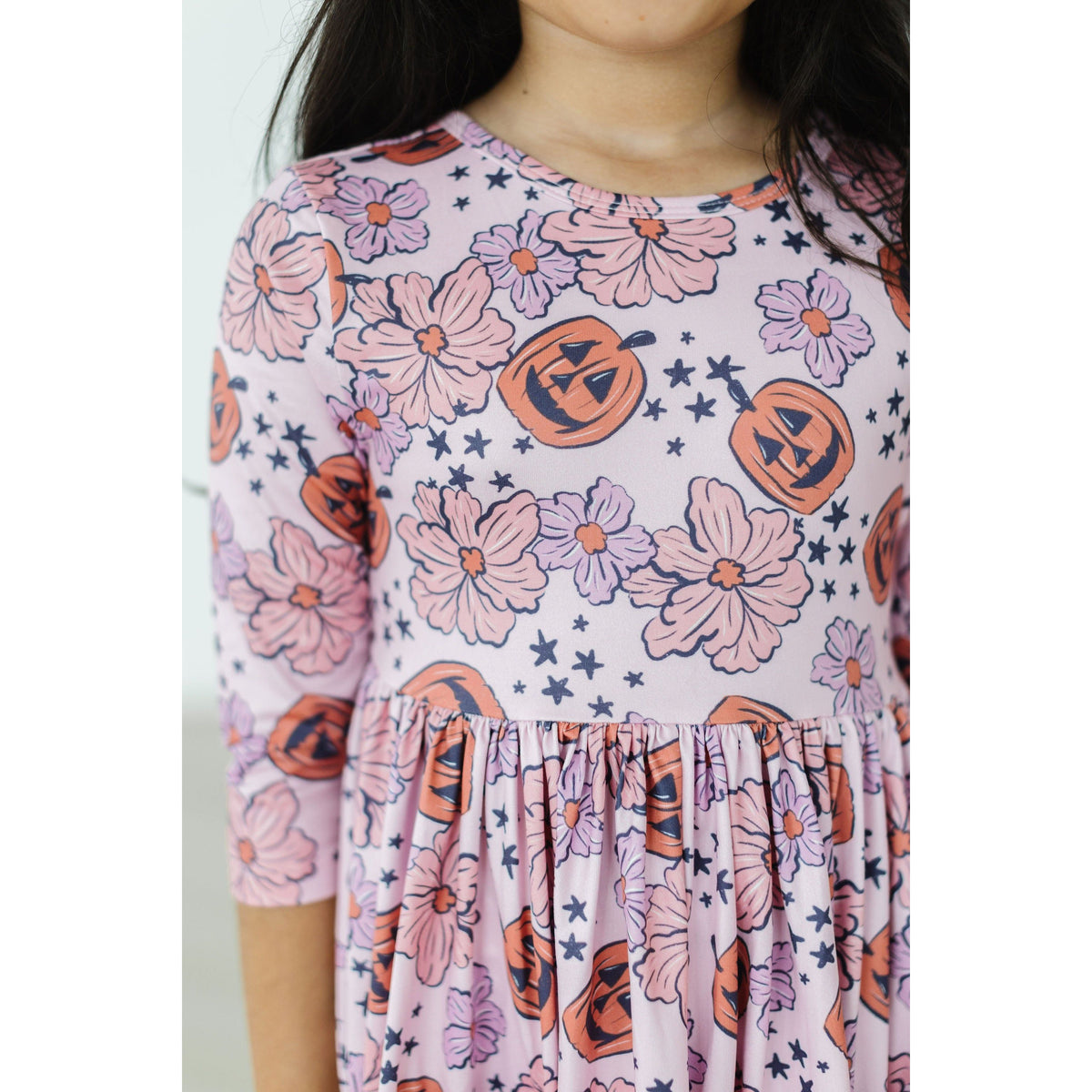SALE Here for the Candy 3/4 Sleeve Pocket Twirl Dress
