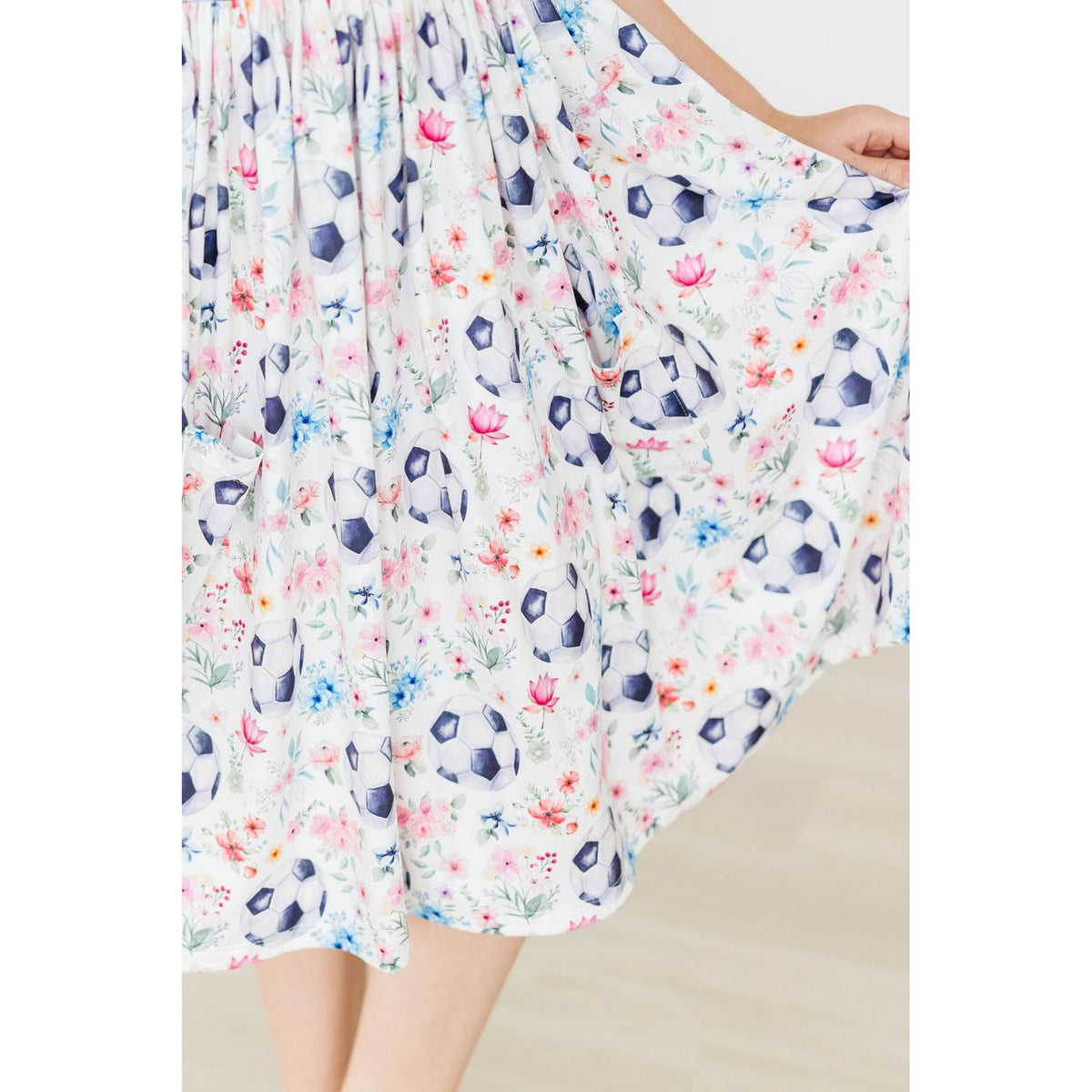 SALE Soccer Sweetie S/S Pocket Twirl Dress