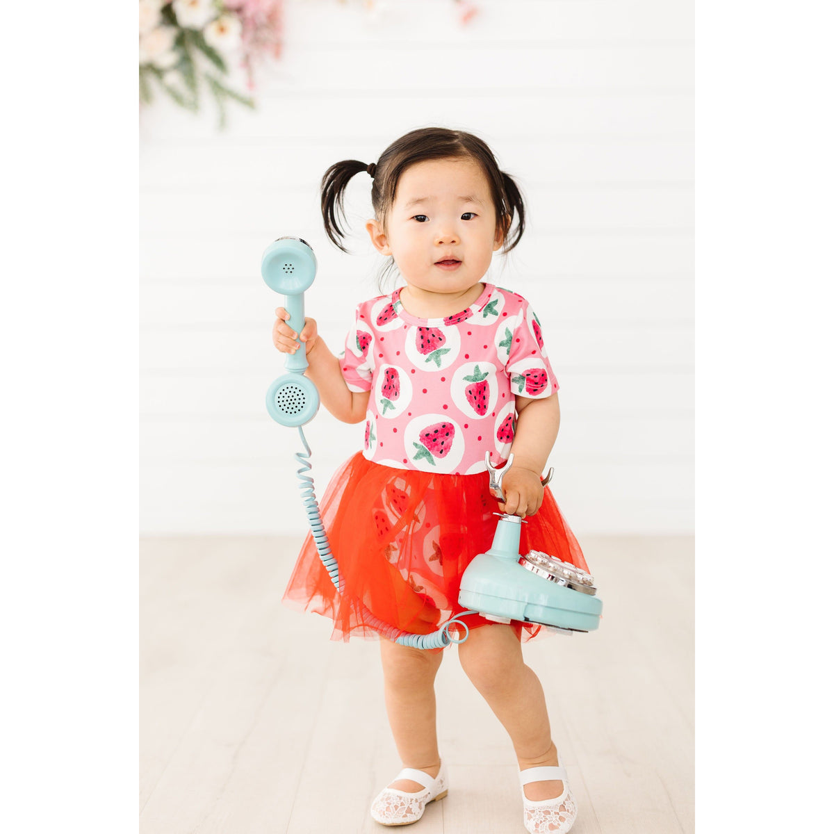 SALE Strawberry Fields Tutu Bodysuit