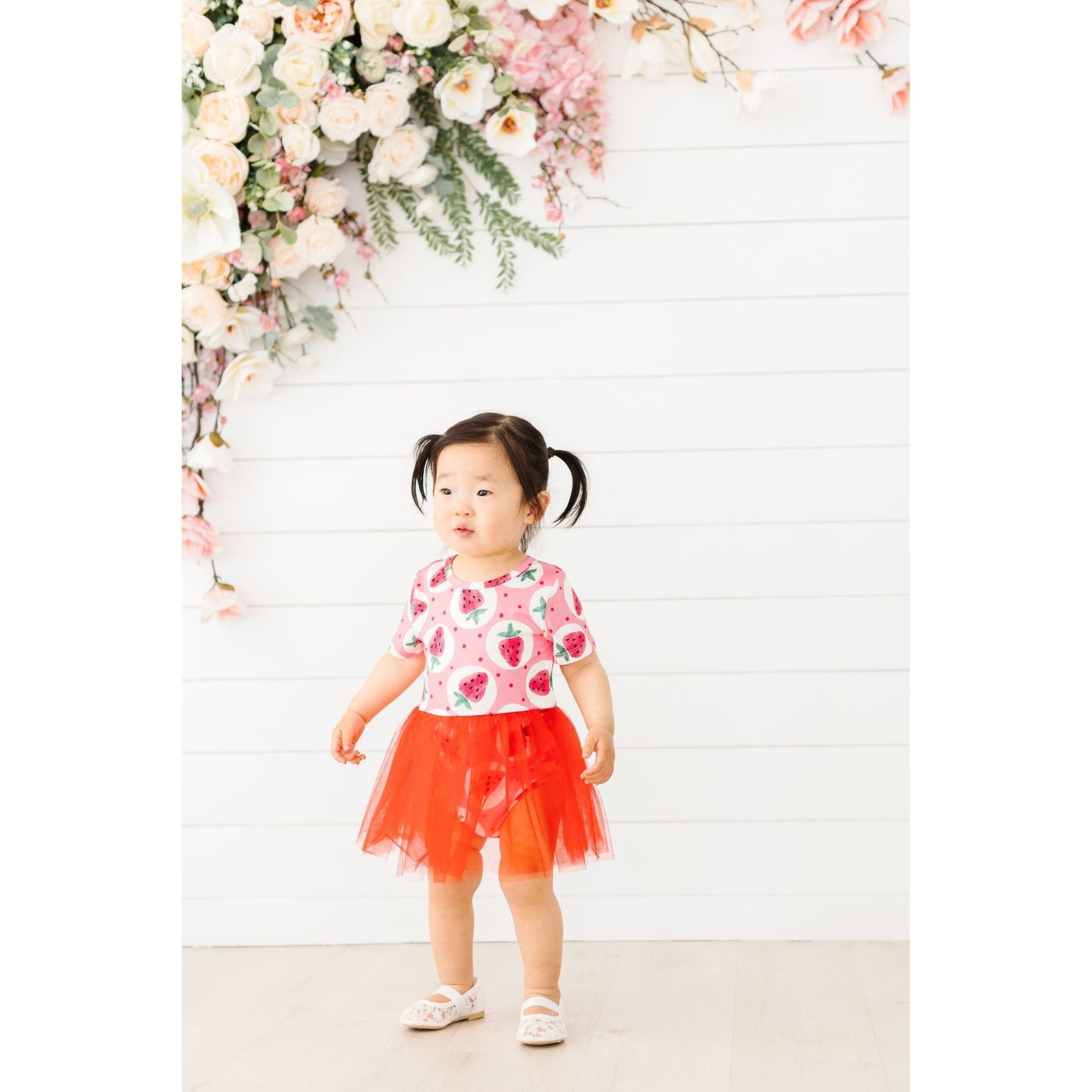 SALE Strawberry Fields Tutu Bodysuit