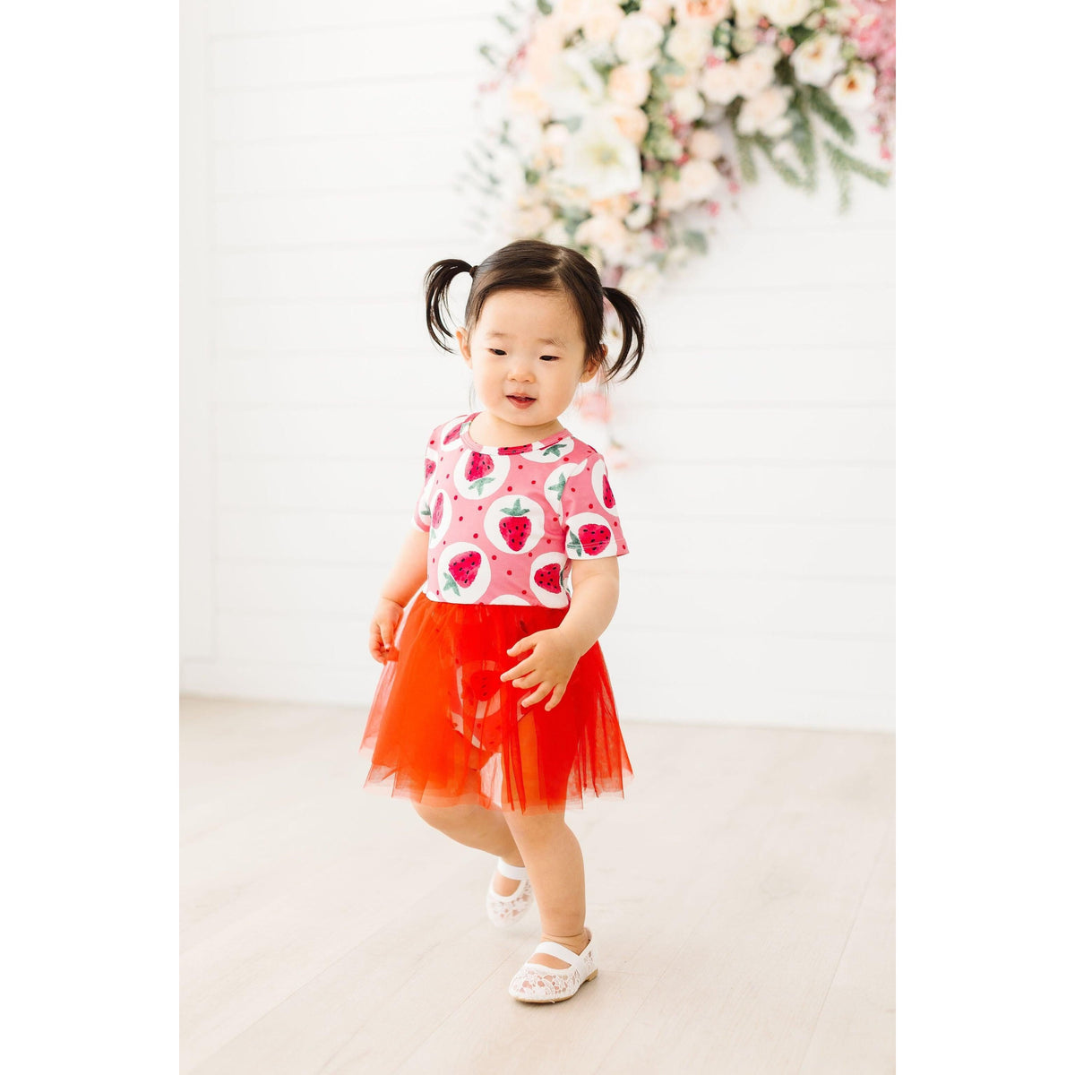 SALE Strawberry Fields Tutu Bodysuit