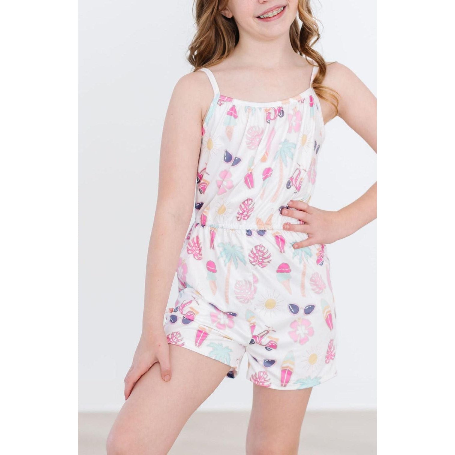 SALE Summer Vacay Strappy Play Romper