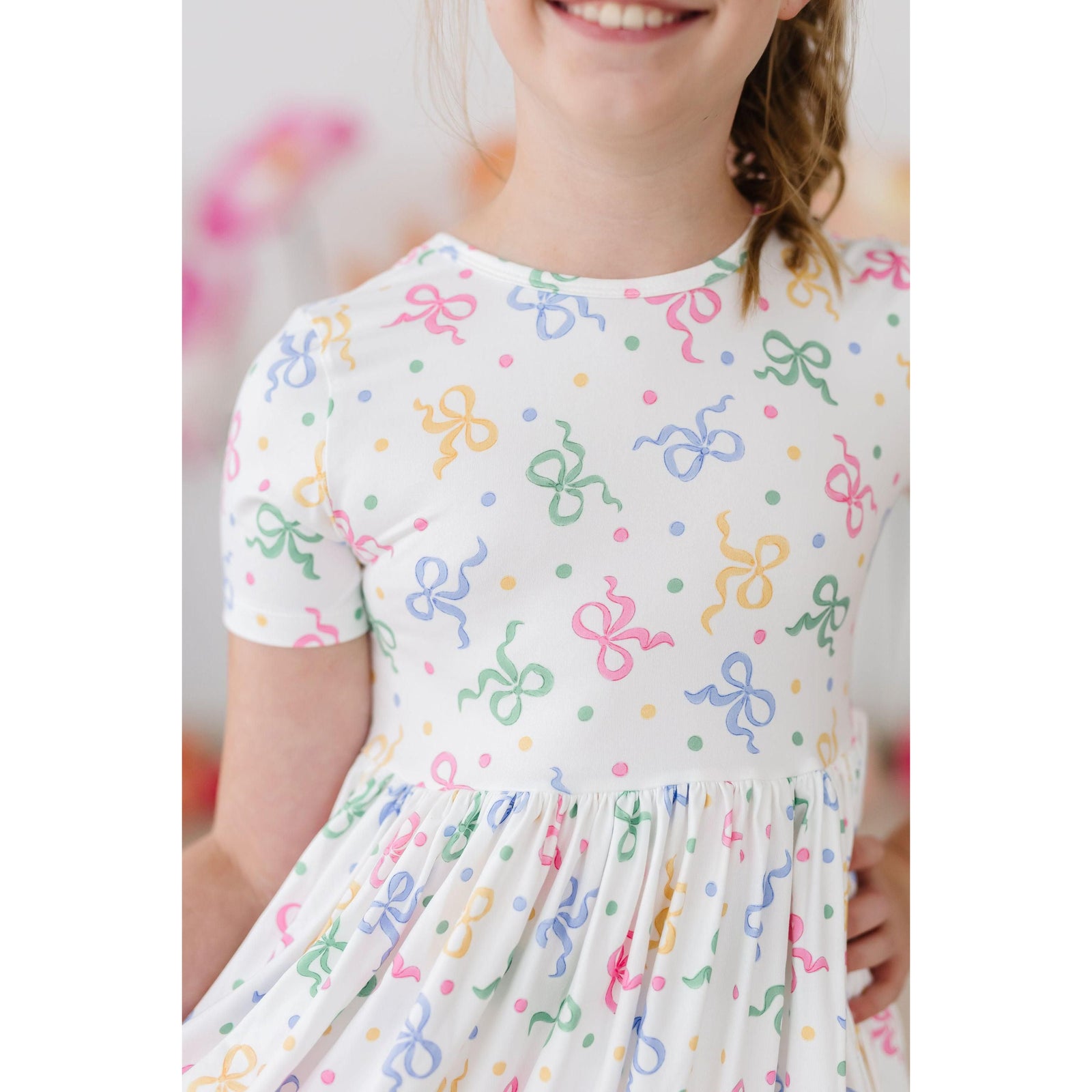 SALE Tied in Love S/S Pocket Twirl Dress