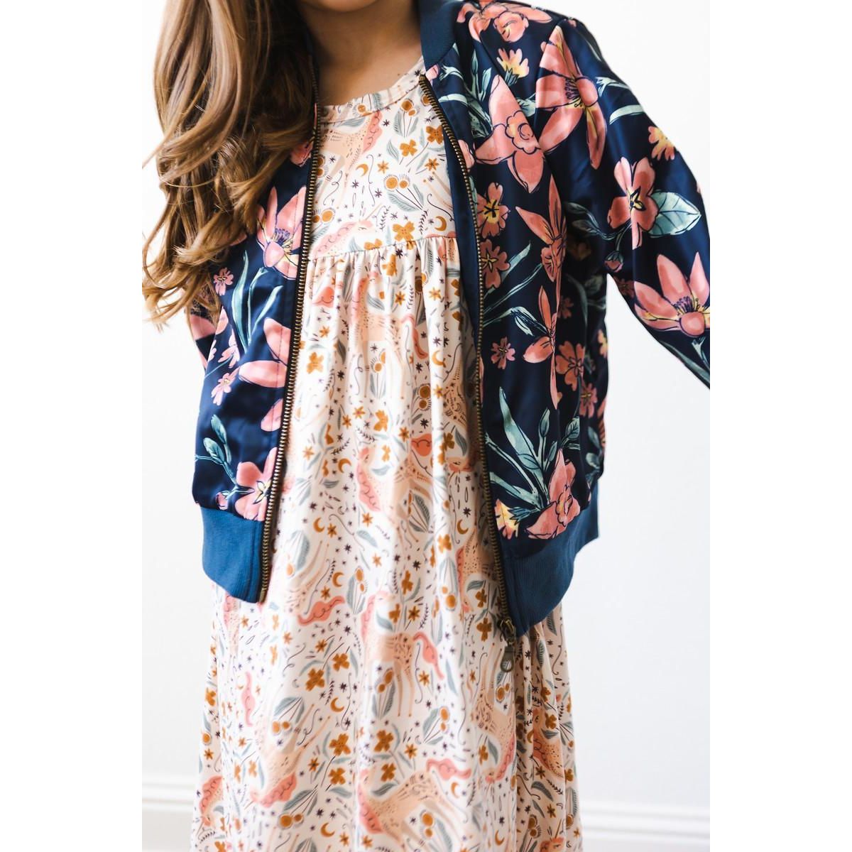 Unicorn Soiree Pom Pom Dress