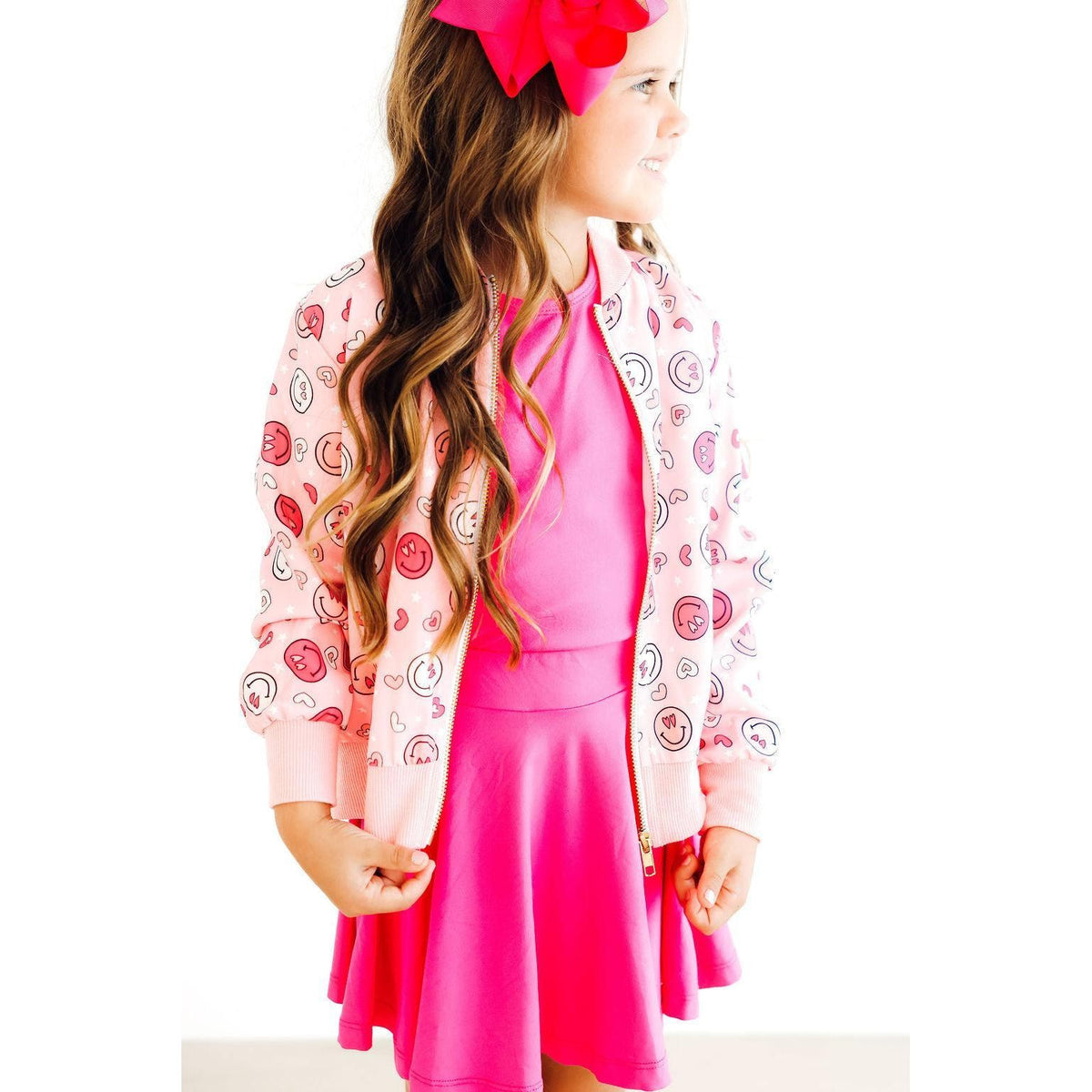 SALE You Make Me Happy Satin Jacket