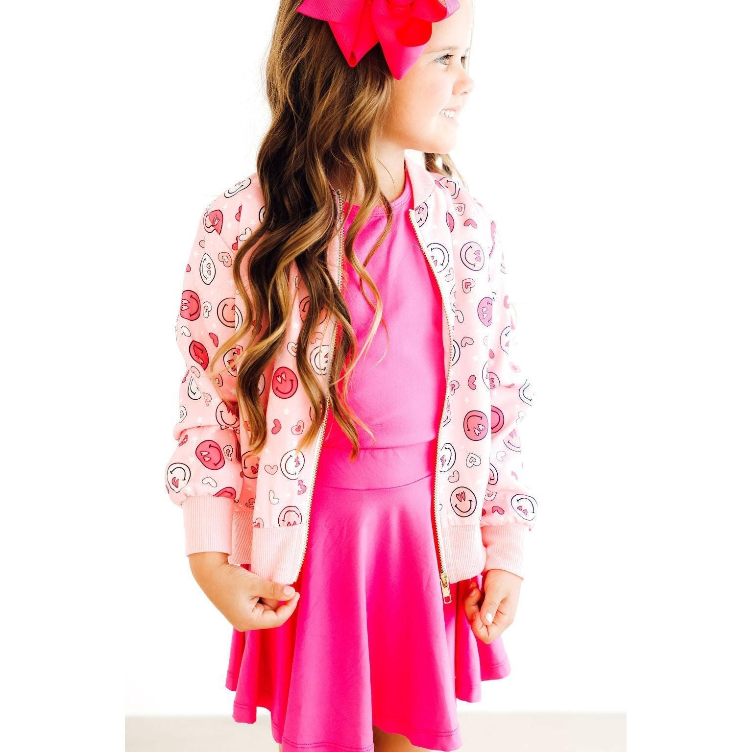 SALE You Make Me Happy Satin Jacket