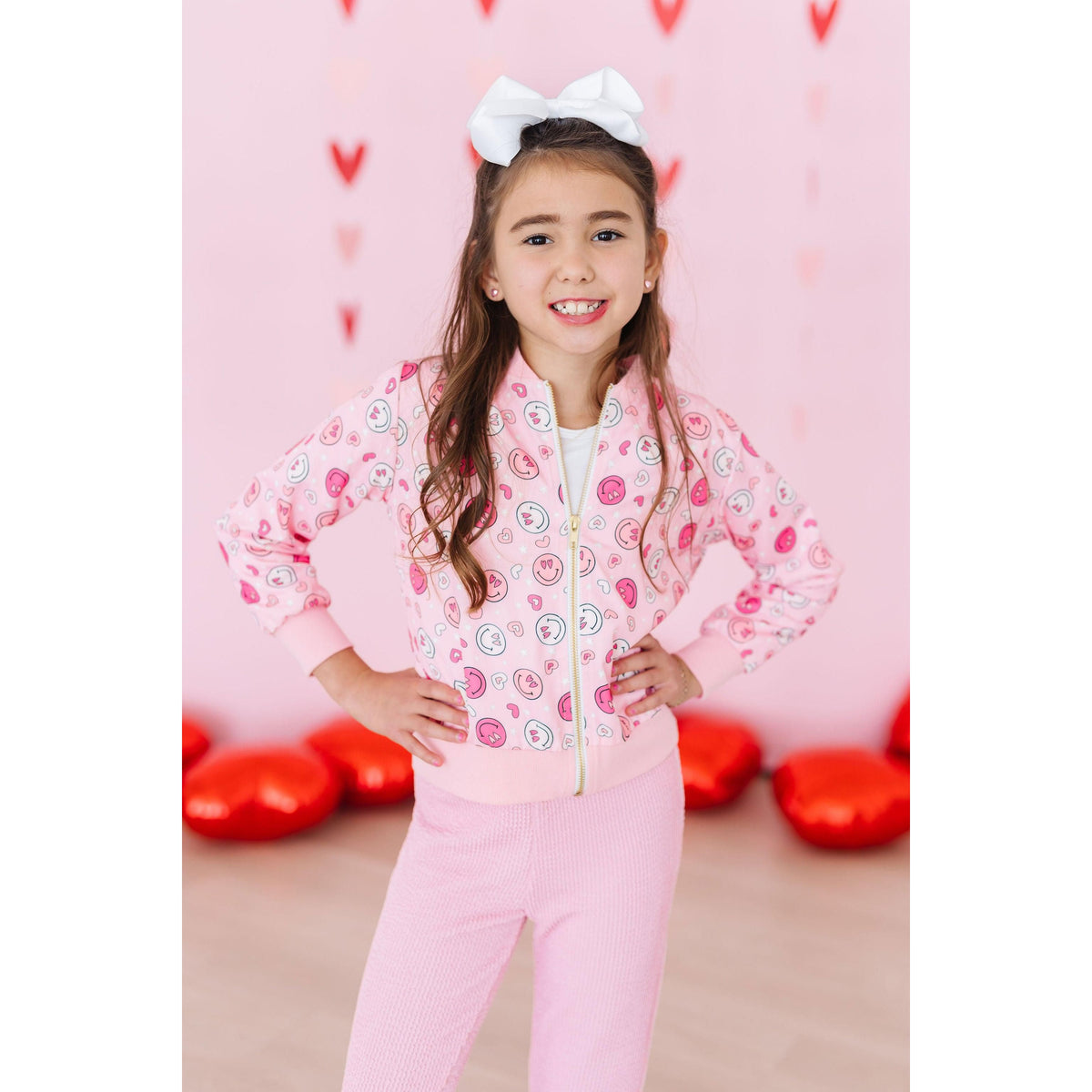 SALE You Make Me Happy Satin Jacket