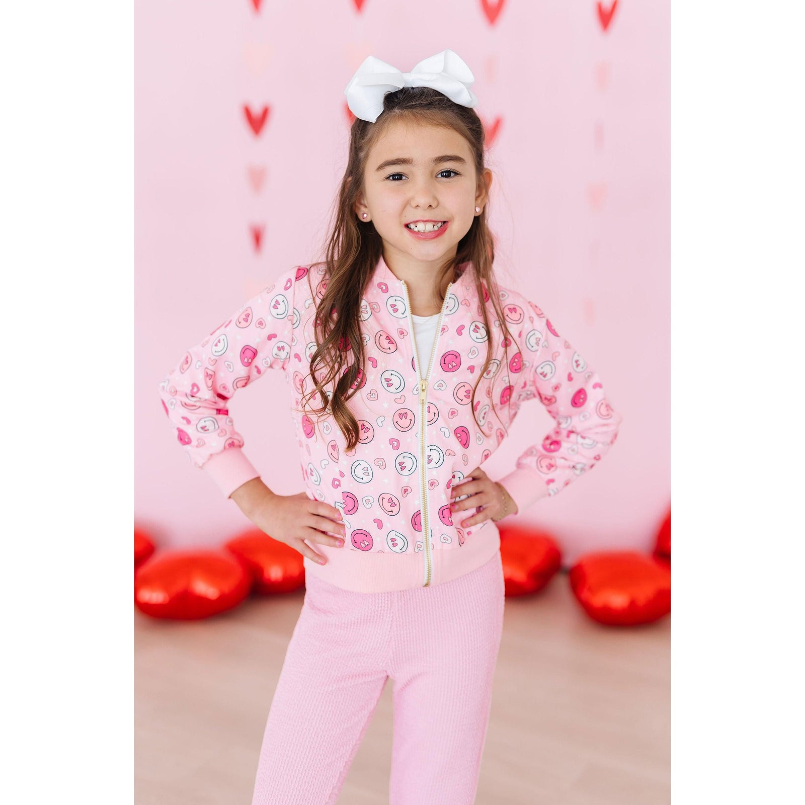 SALE You Make Me Happy Satin Jacket