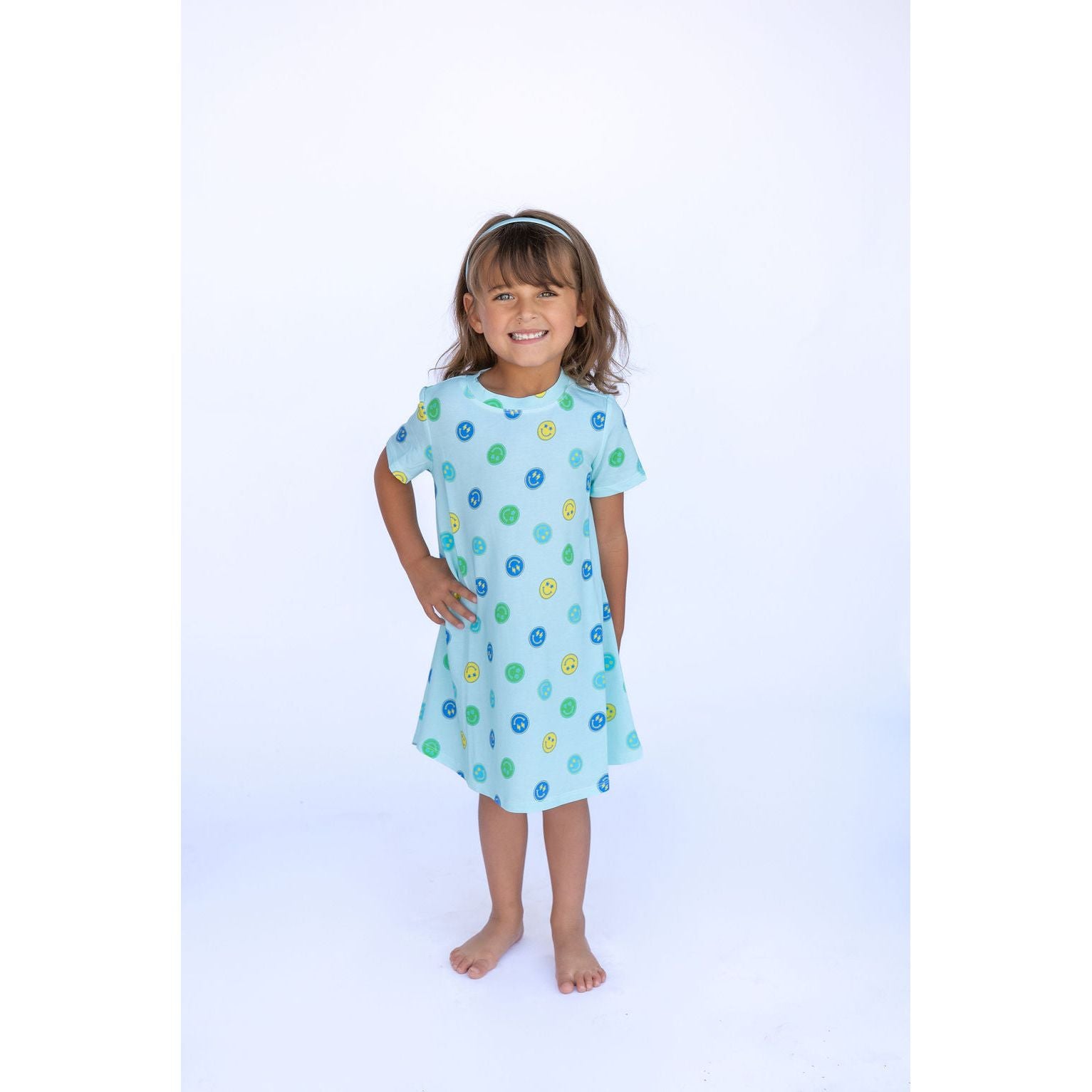 Blue Smiles - Dress