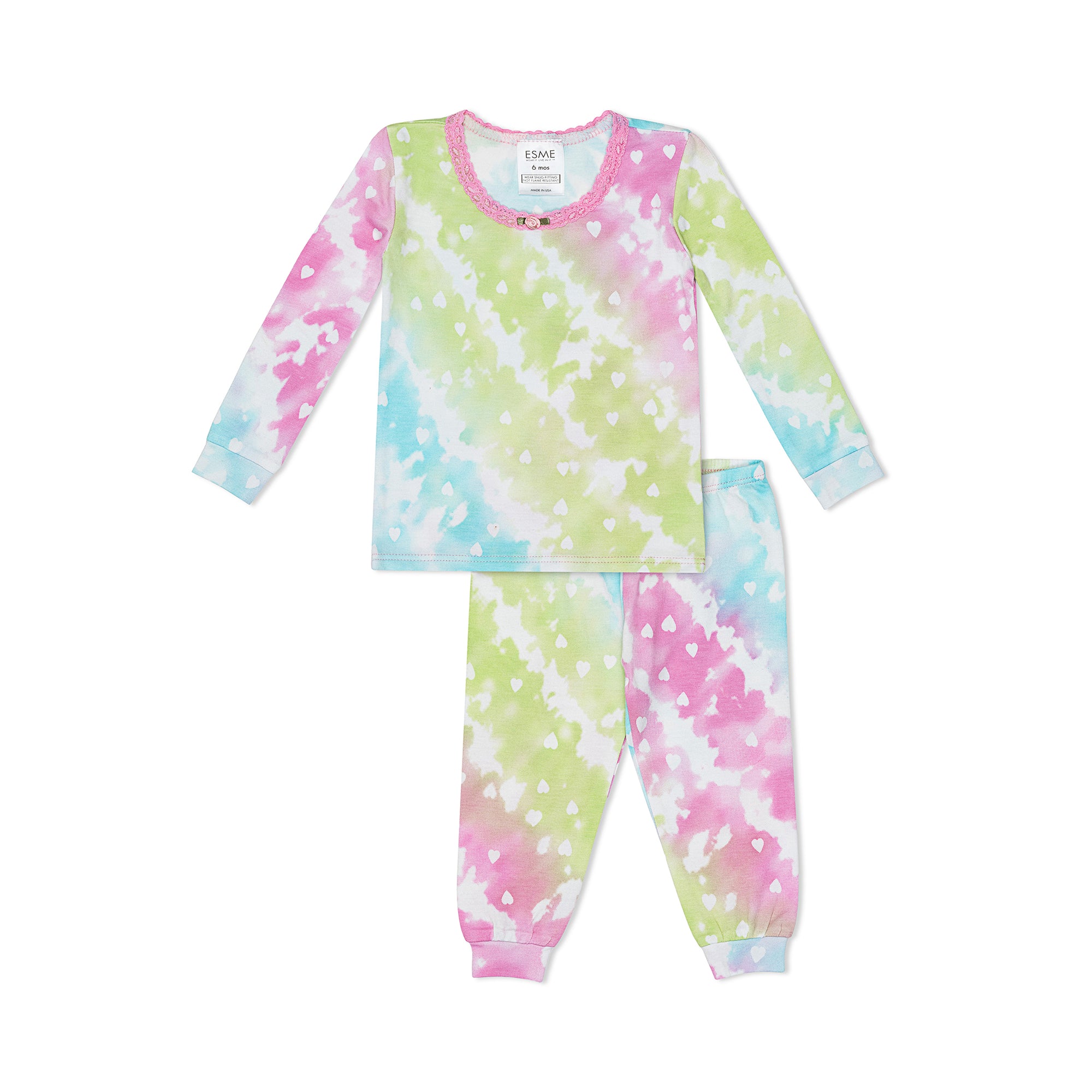 SF90057 Esme Girls pajamas Sleepwear 4 5 6 7 8 10 12 14 16 Camisole  Leggings set