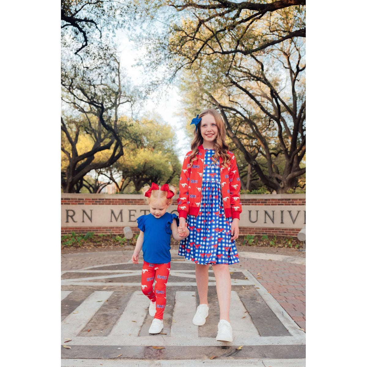 SMU Red Mustang Satin Jacket