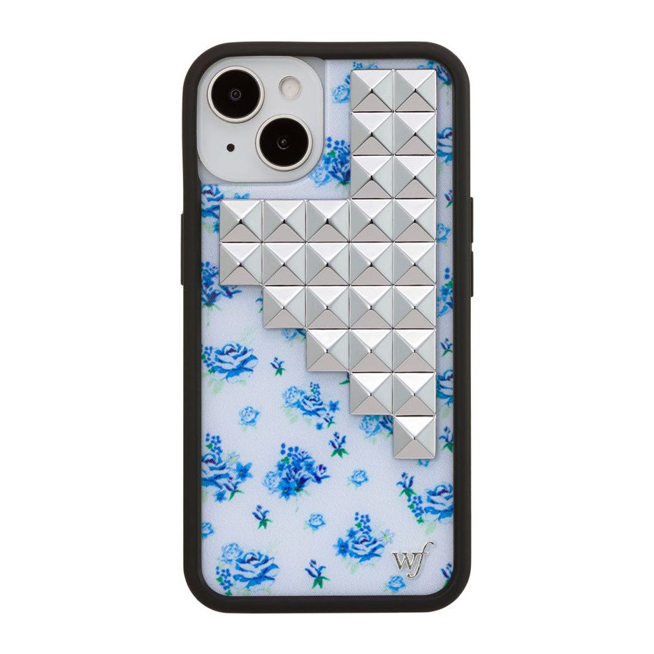 Forget Me Not Floral Stud iPhone Case