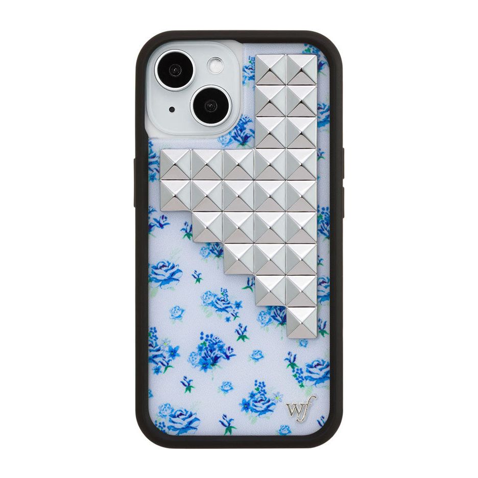 Forget Me Not Floral Stud iPhone Case