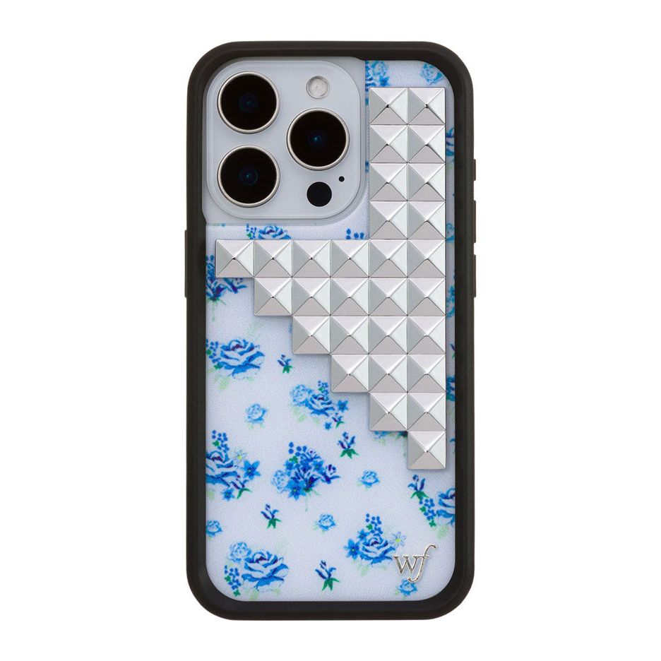 Forget Me Not Floral Stud iPhone Case