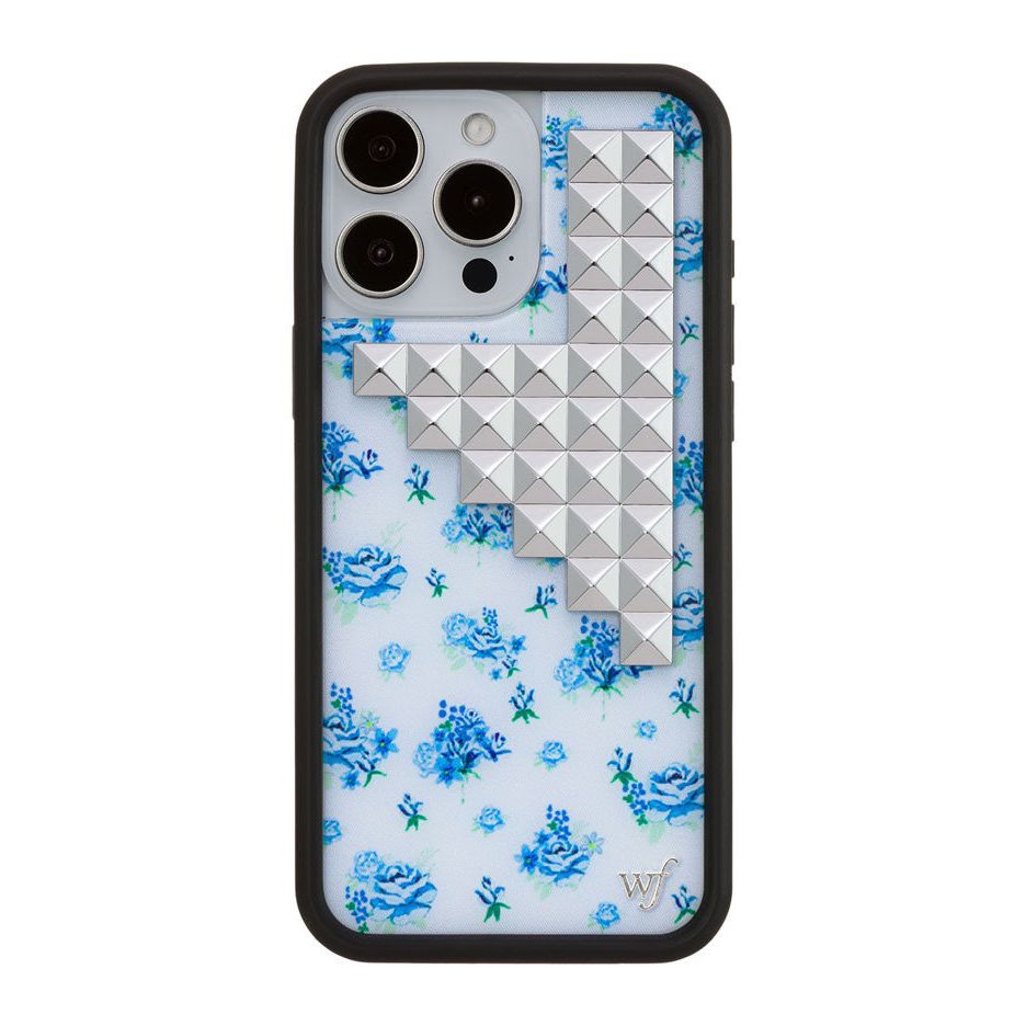 Forget Me Not Floral Stud iPhone Case