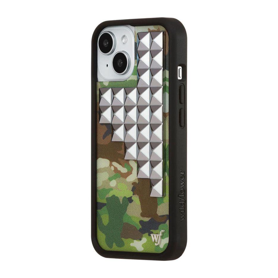 Cat Camo Stud iPhone Case