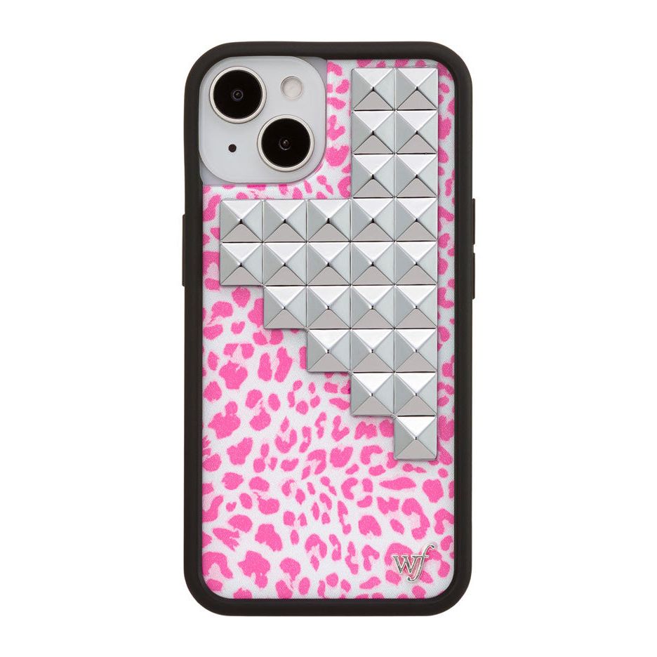 Pink Meow Stud iPhone Case