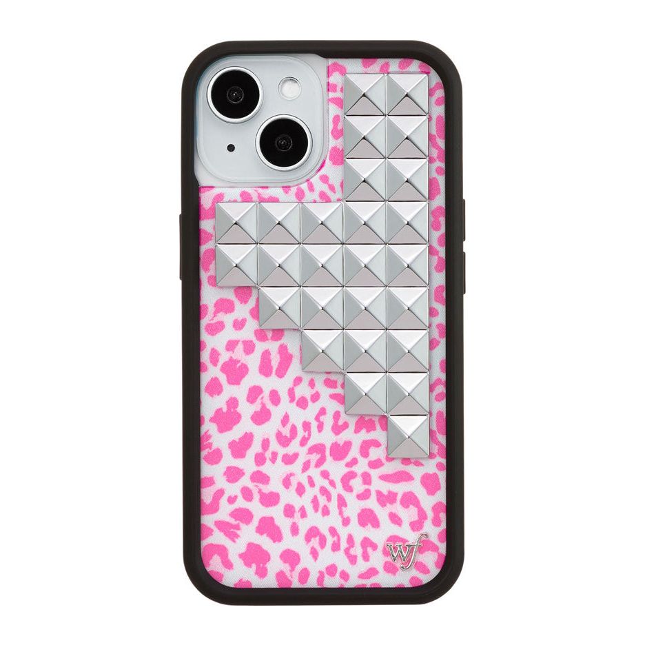 Pink Meow Stud iPhone Case