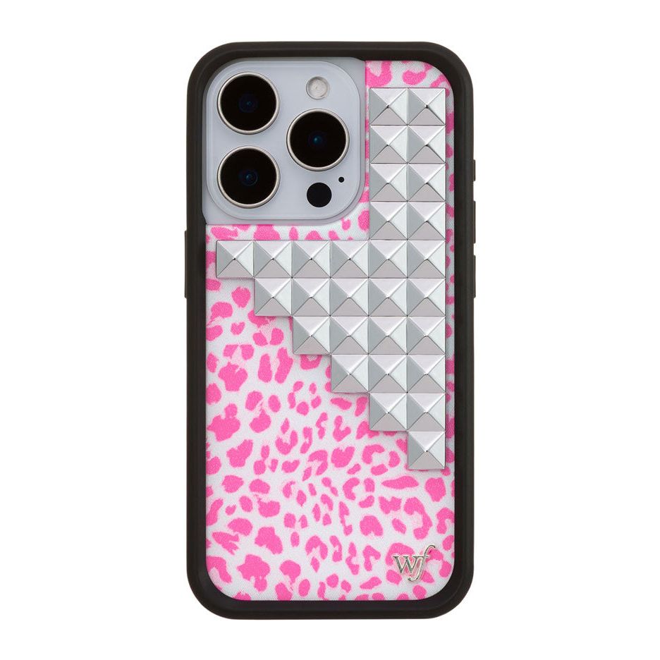 Pink Meow Stud iPhone Case