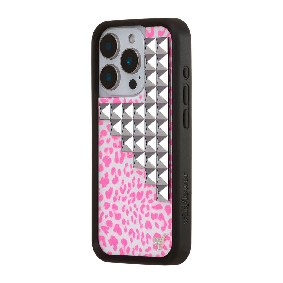 Pink Meow Stud iPhone Case