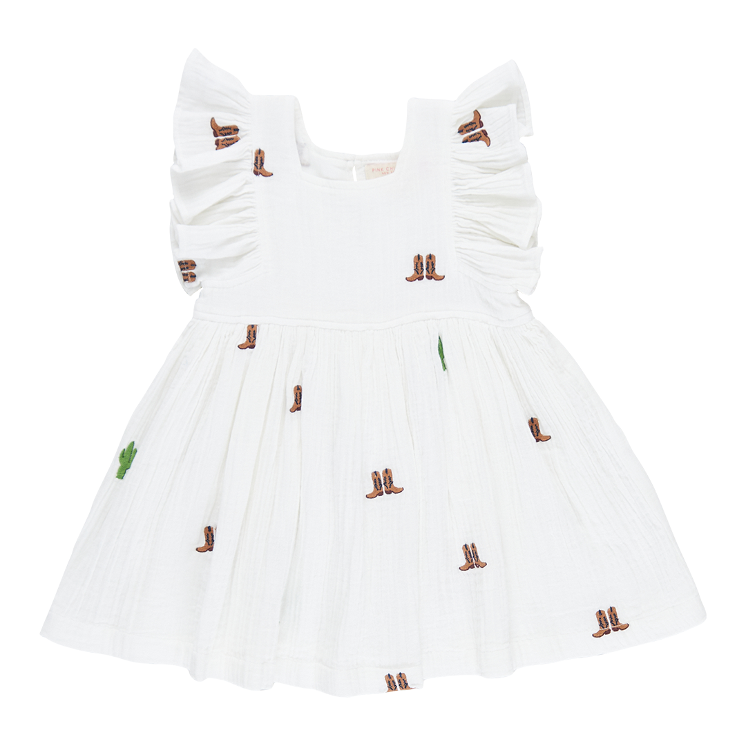 elsie dress | rodeo embroidery