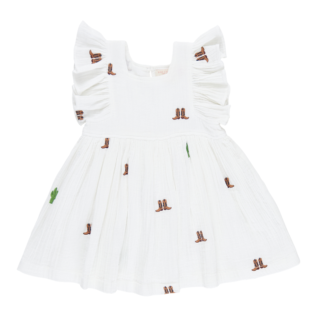 elsie dress | rodeo embroidery