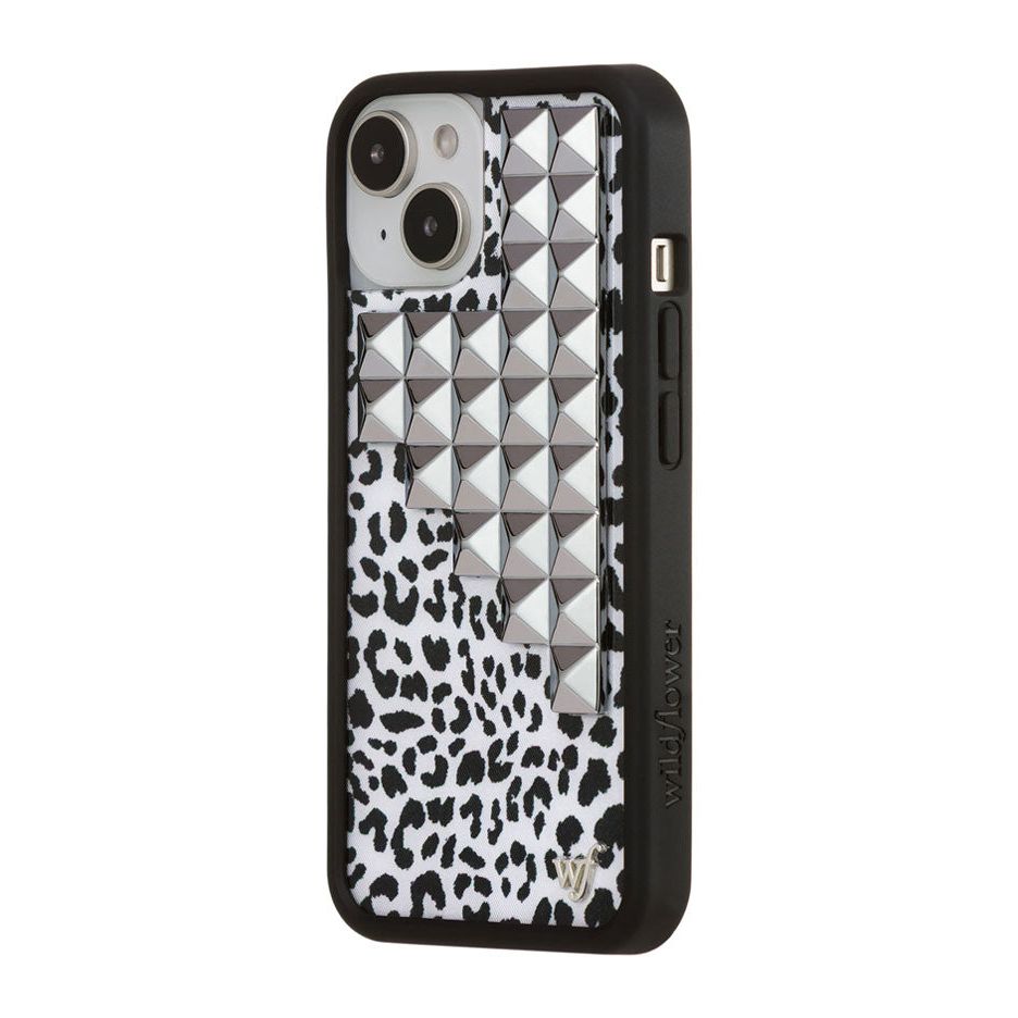 Snow Meow Stud iPhone Case