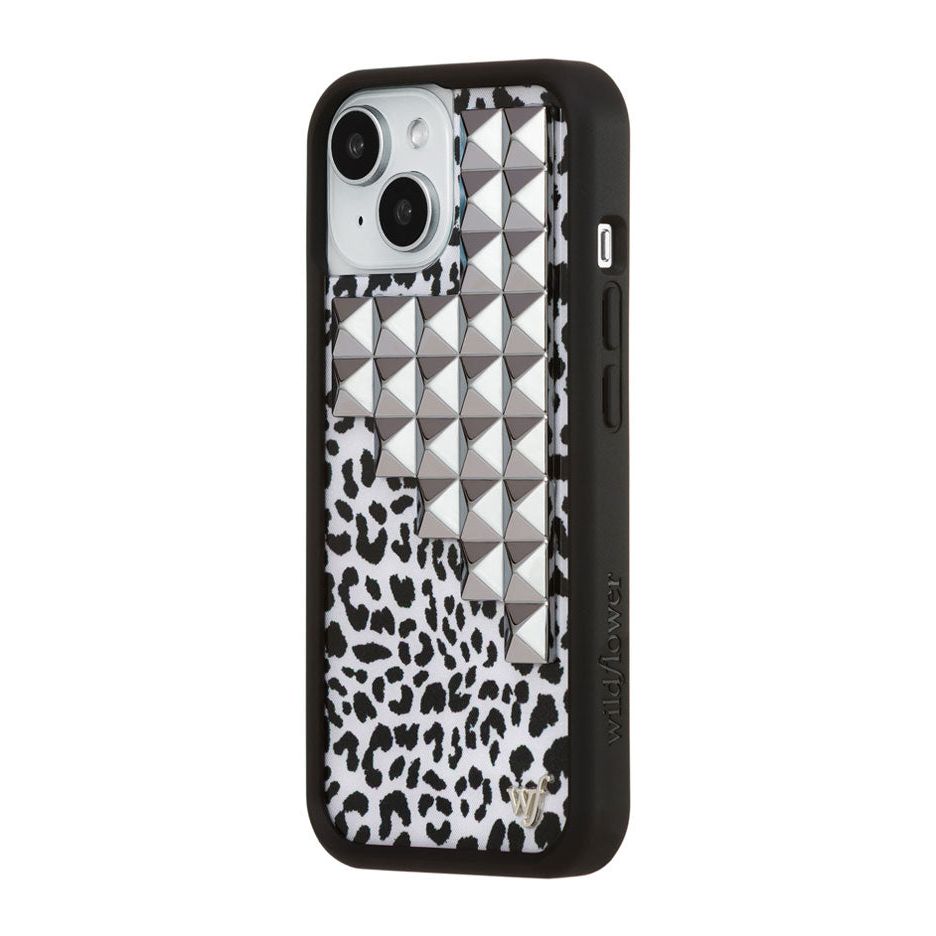 Snow Meow Stud iPhone Case
