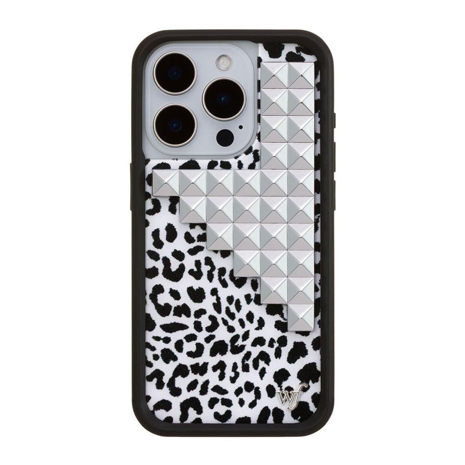 Snow Meow Stud iPhone Case