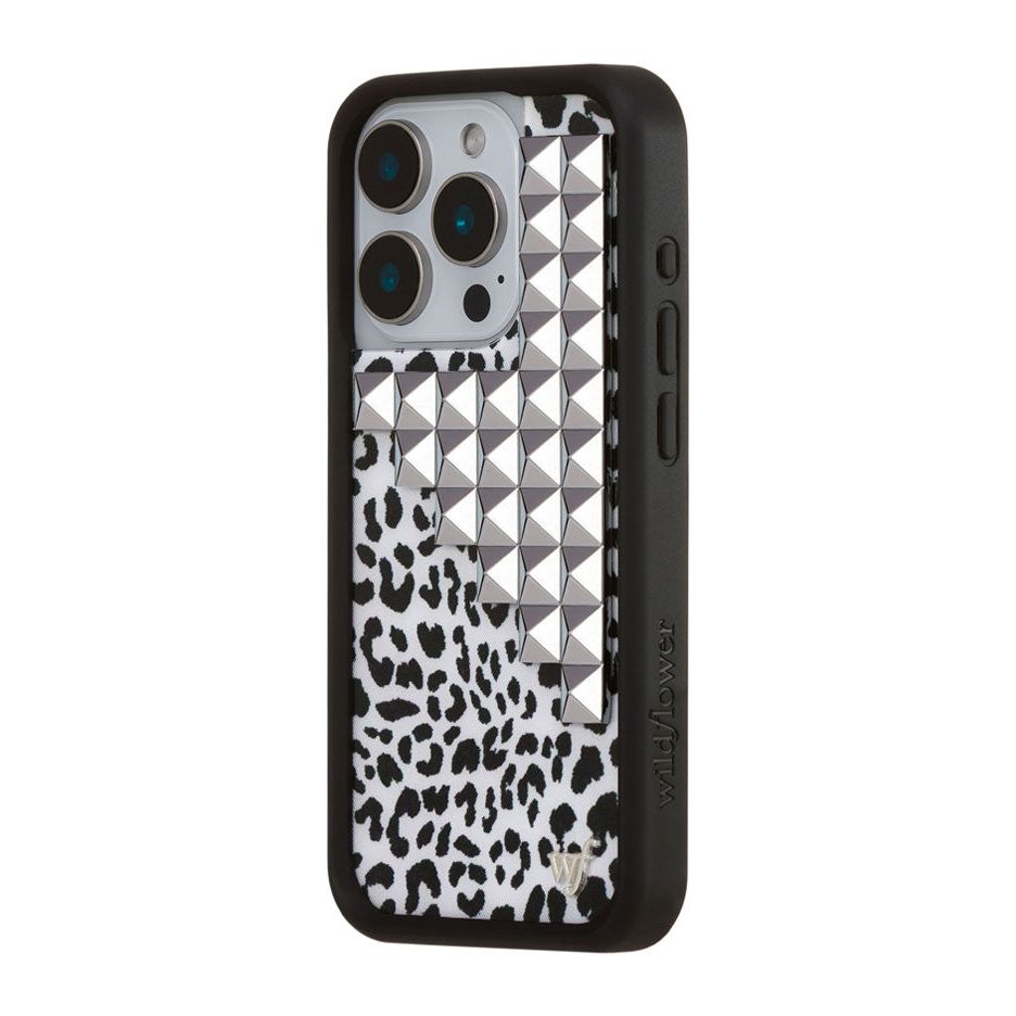 Snow Meow Stud iPhone Case