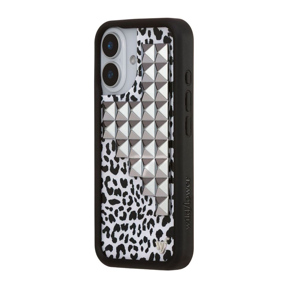 Snow Meow Stud iPhone Case