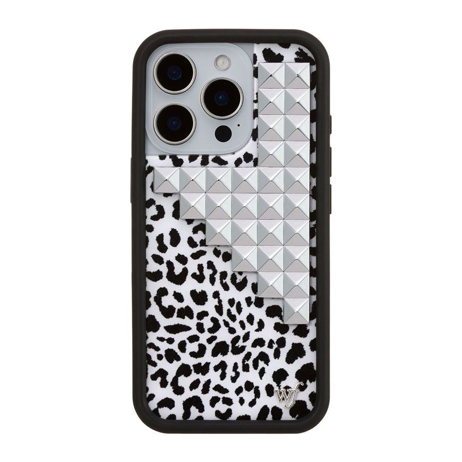 Snow Meow Stud iPhone Case