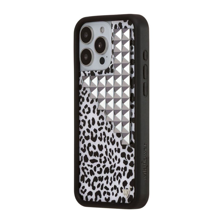 Snow Meow Stud iPhone Case