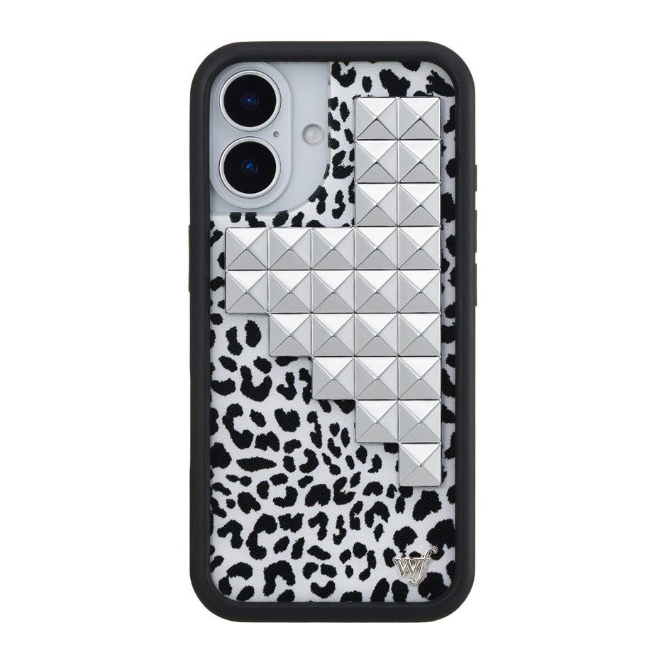 Snow Meow Stud iPhone Case