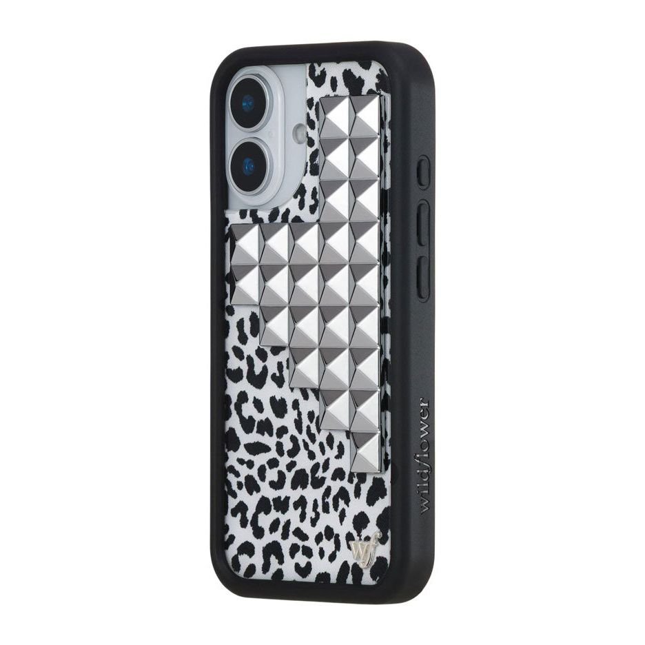 Snow Meow Stud iPhone Case
