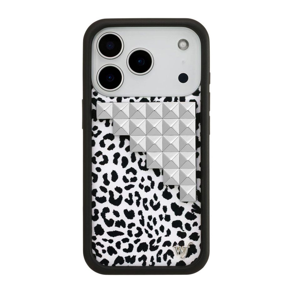 Snow Meow Stud iPhone Case
